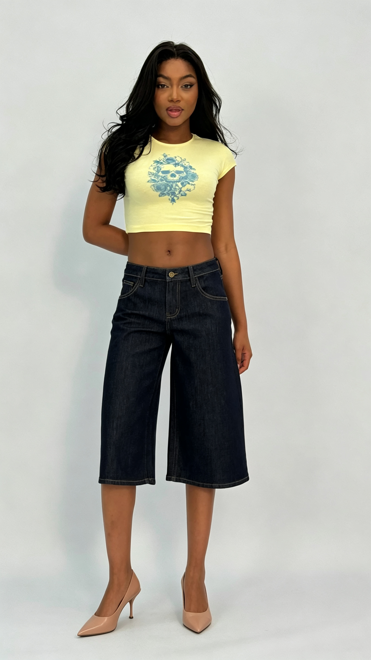 Alyssa Denim Jorts