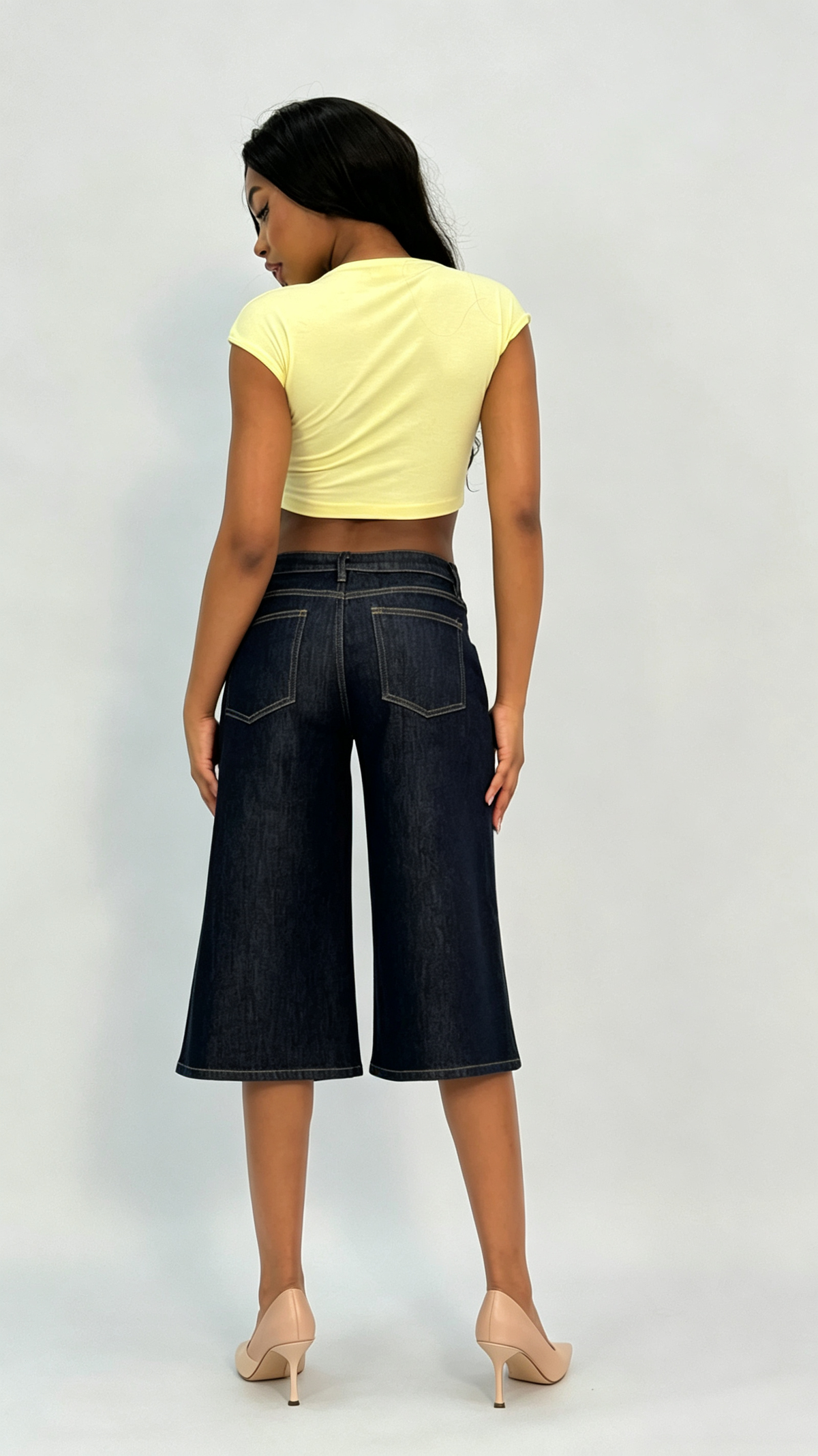 Alyssa Denim Jorts