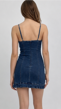 Aria Denim Mini Dress
