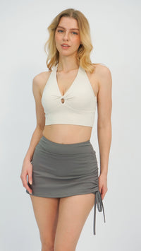 Cream Workout Halter