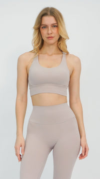 Light Taupe Sports Bra