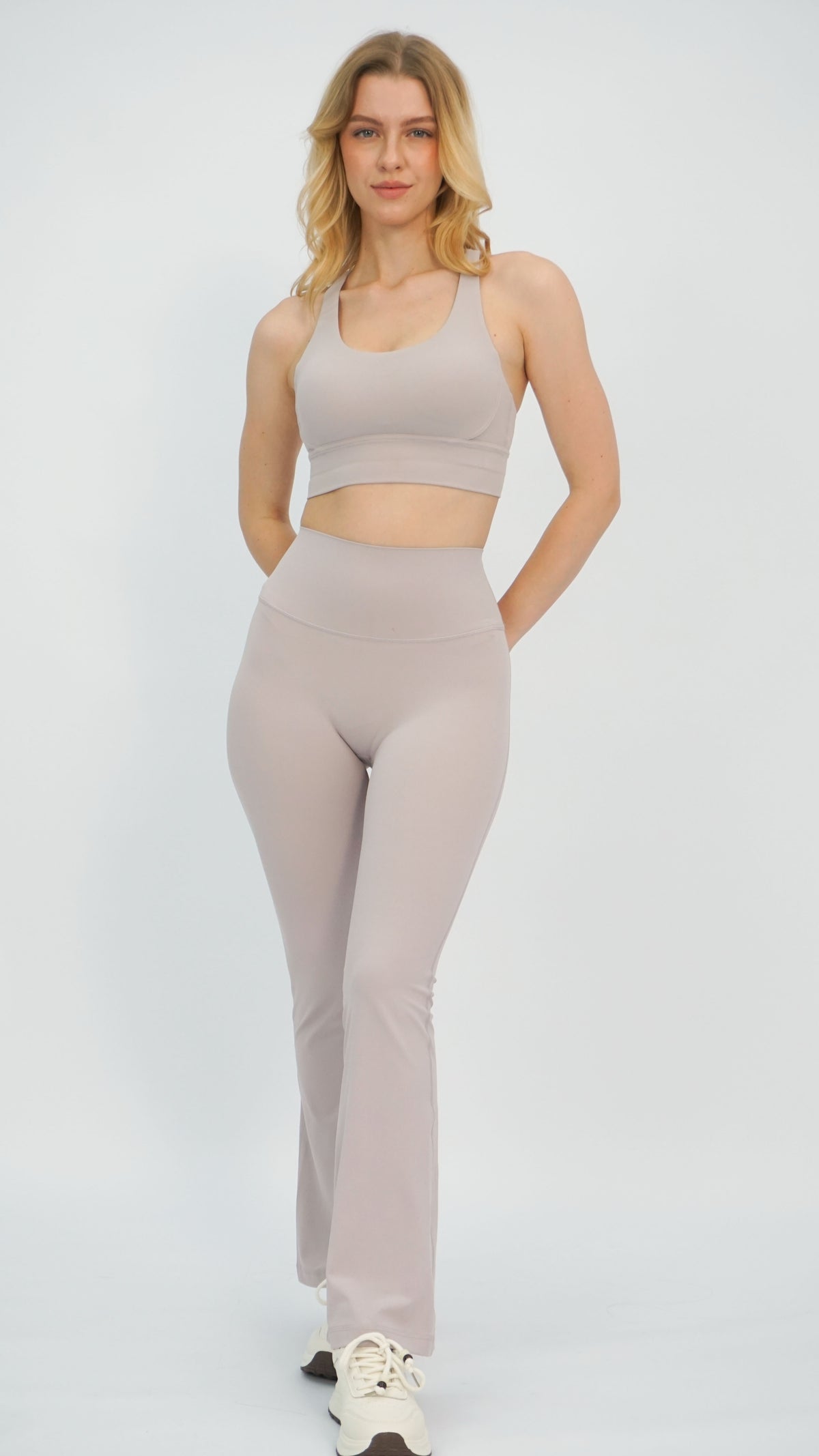 Light Taupe Yoga Pants