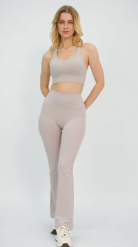 Light Taupe Yoga Pants
