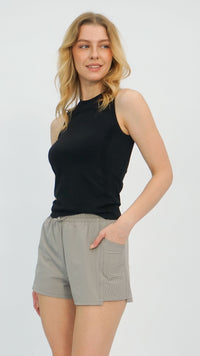 Active Black Tank