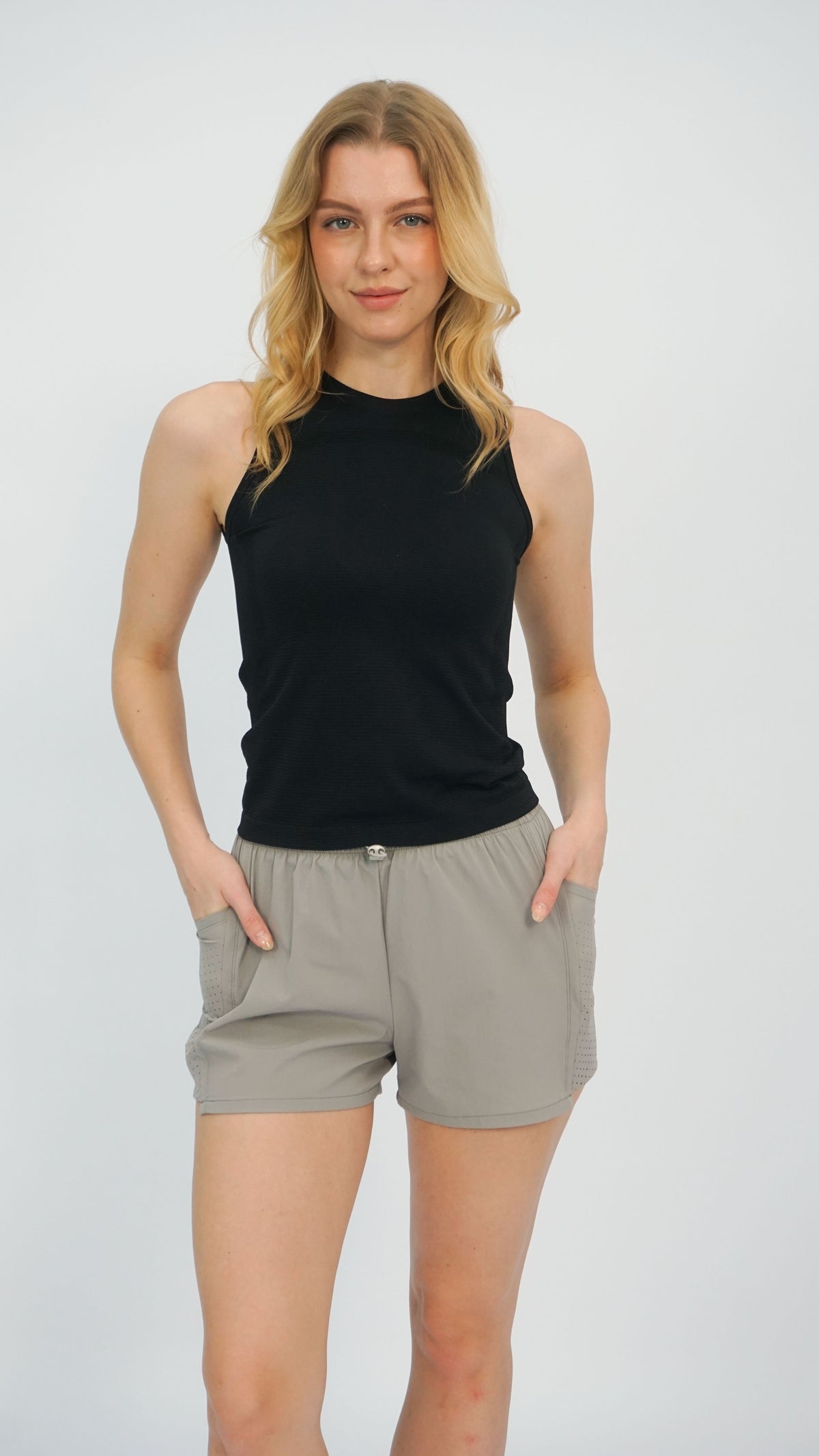 Grey Athletic Shorts