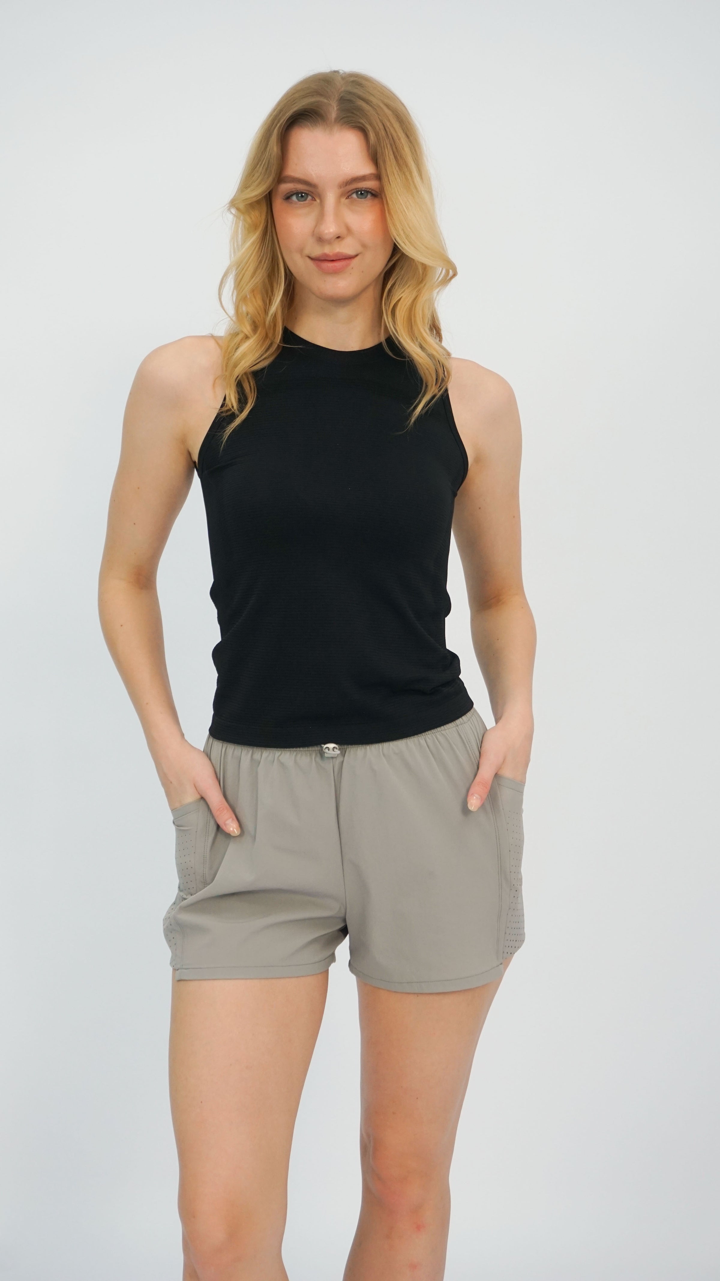 Grey Athletic Shorts