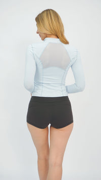 Black Ultra Short Gym Shorts