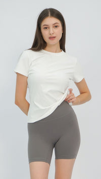 White Longline T-Shirt