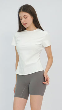 White Longline T-Shirt