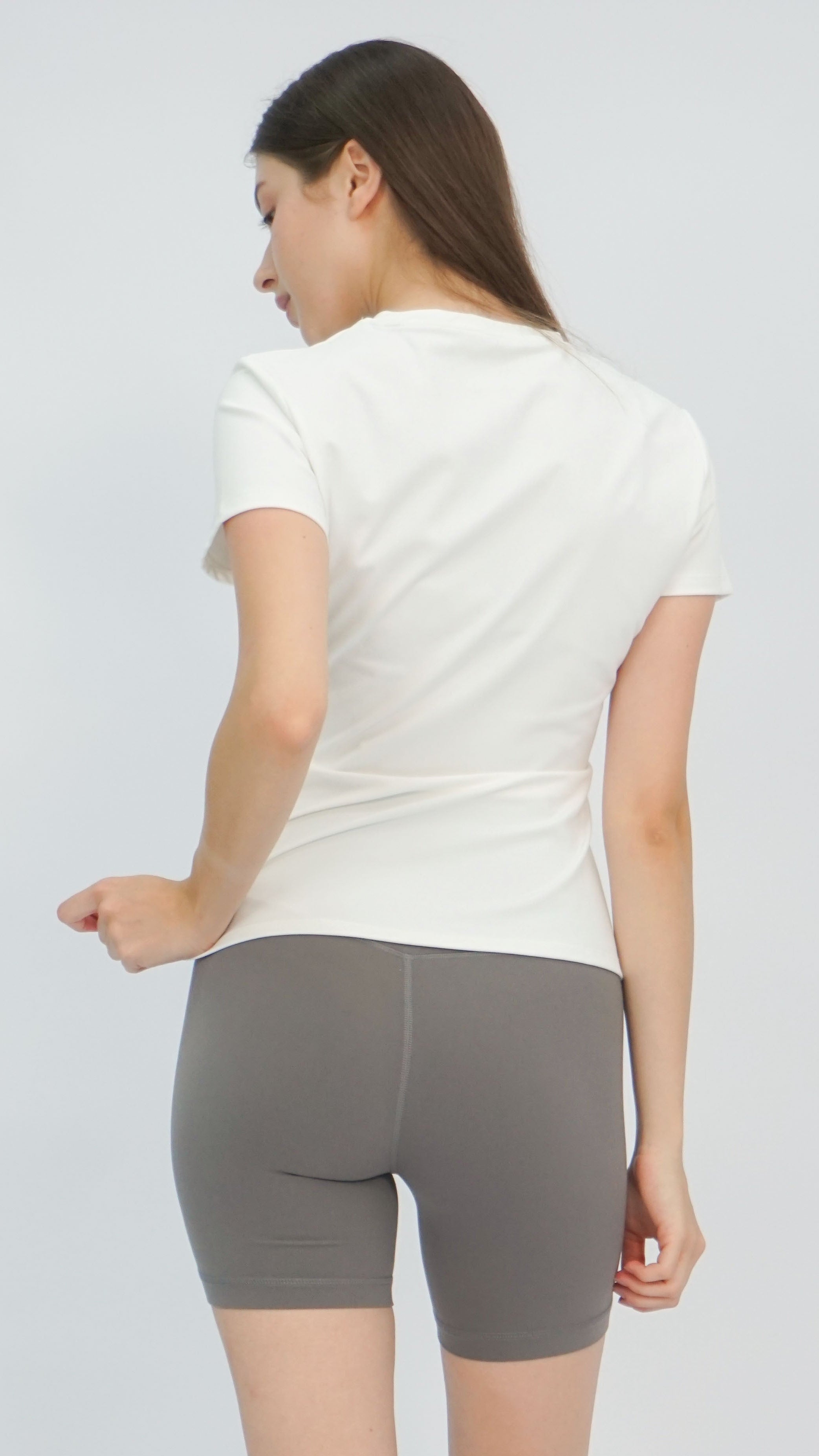 White Longline T-Shirt