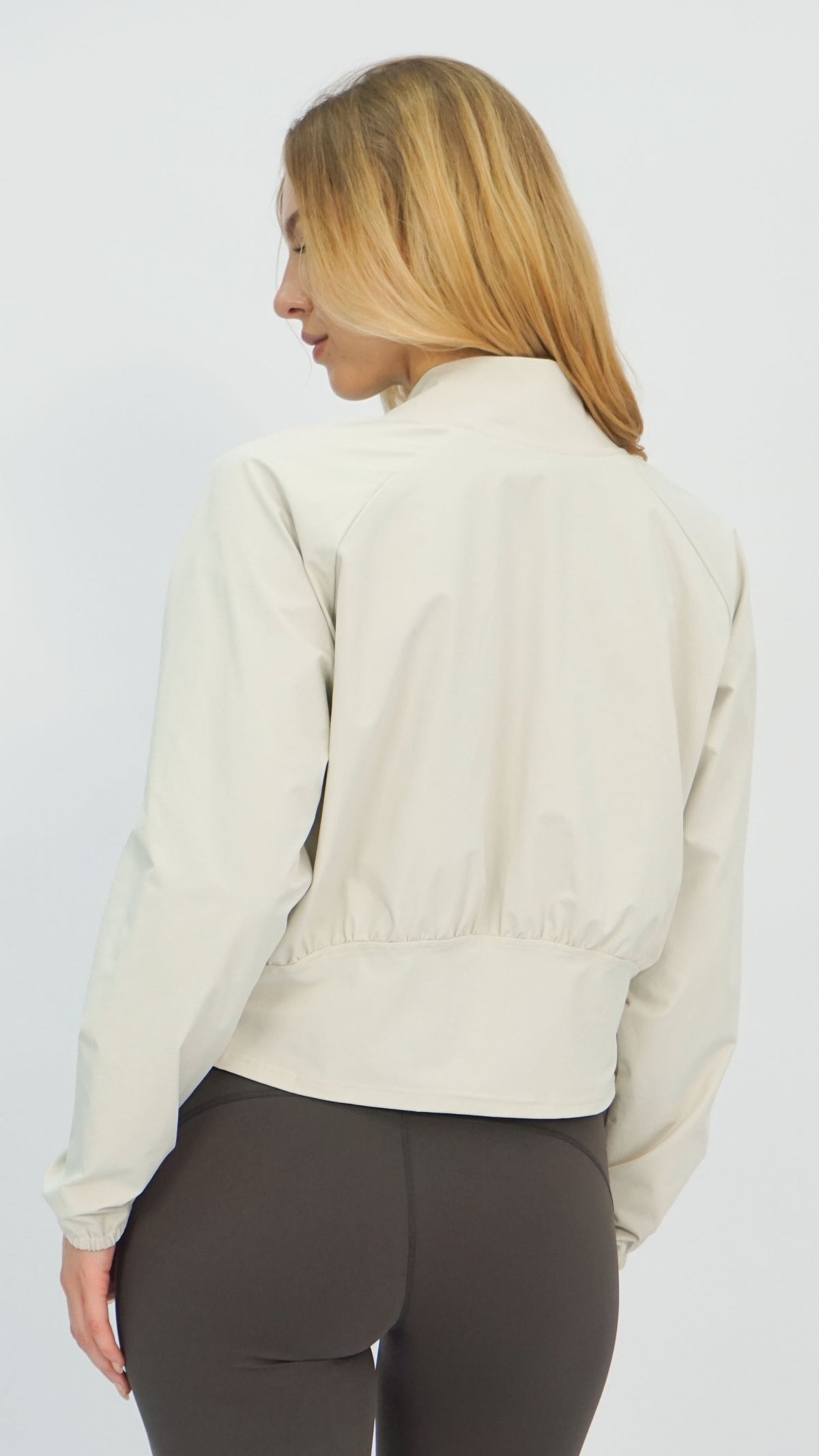 Cream Pol Windbreaker Jacket