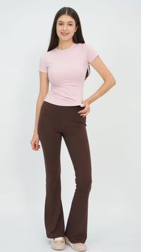 Chocolate Jalen Bootcut Yoga Pants