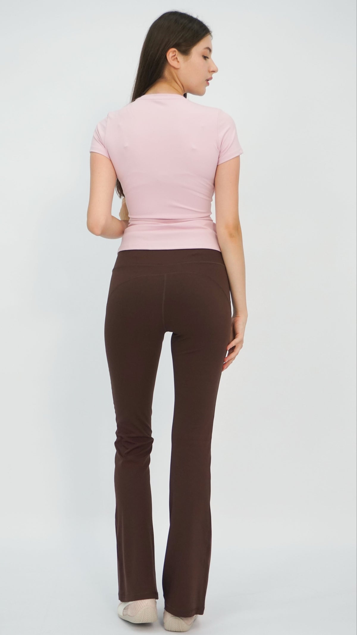 Chocolate Jalen Bootcut Yoga Pants