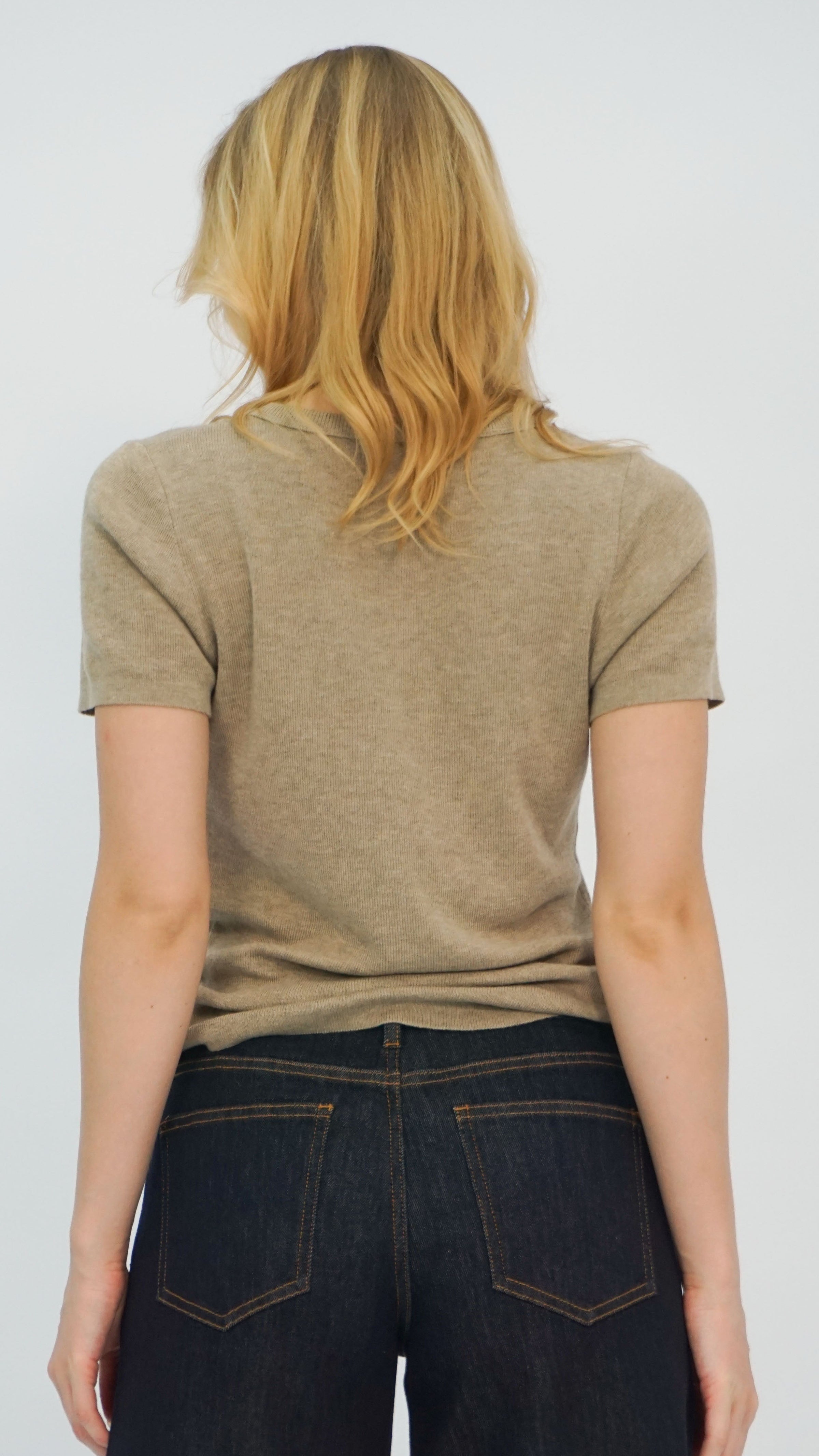 Tan Relaxed Fit T-Shirt