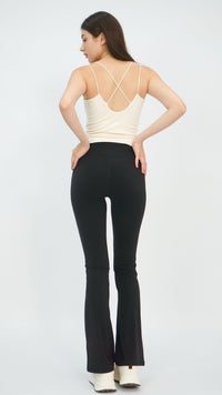 Bari Straight Slim Yoga Pants