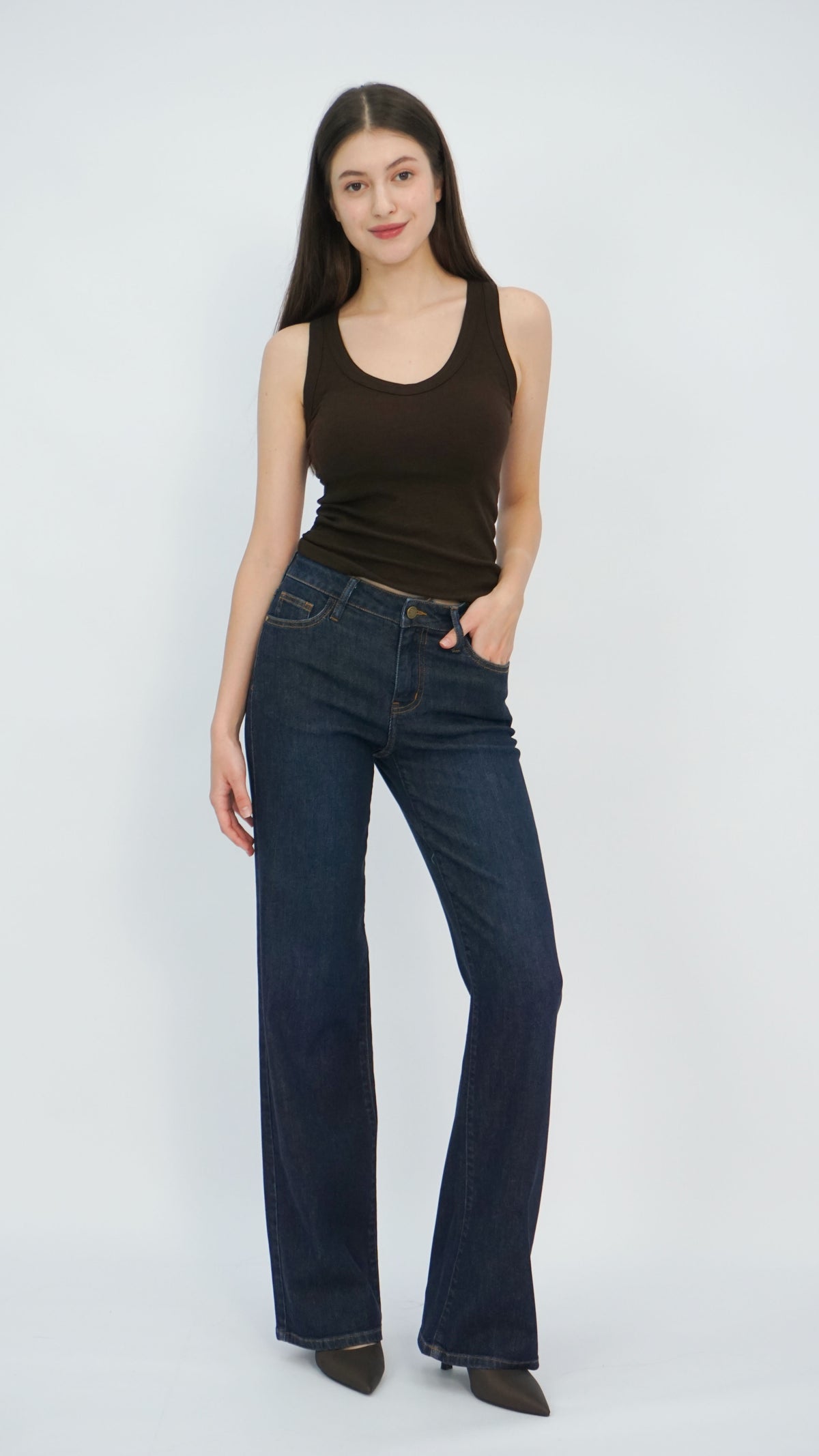 Emilia Mid-Rise Jeans