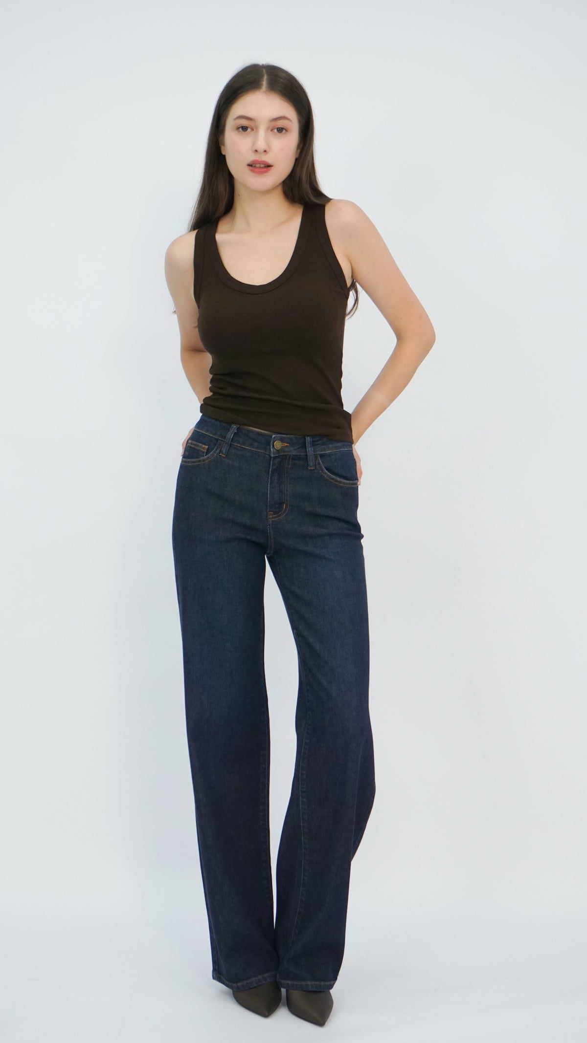 Emilia Mid-Rise Jeans