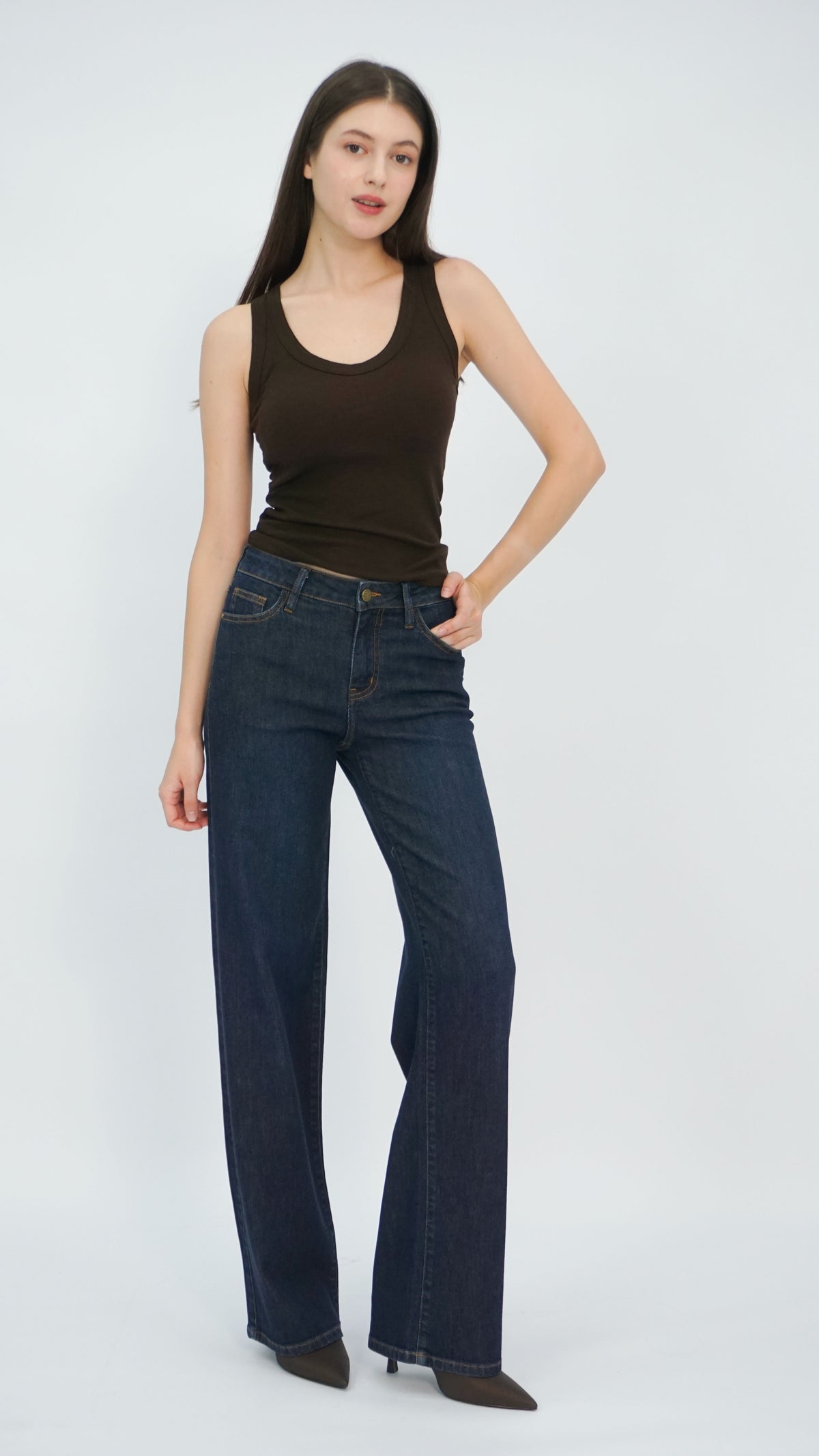 Emilia Mid-Rise Jeans