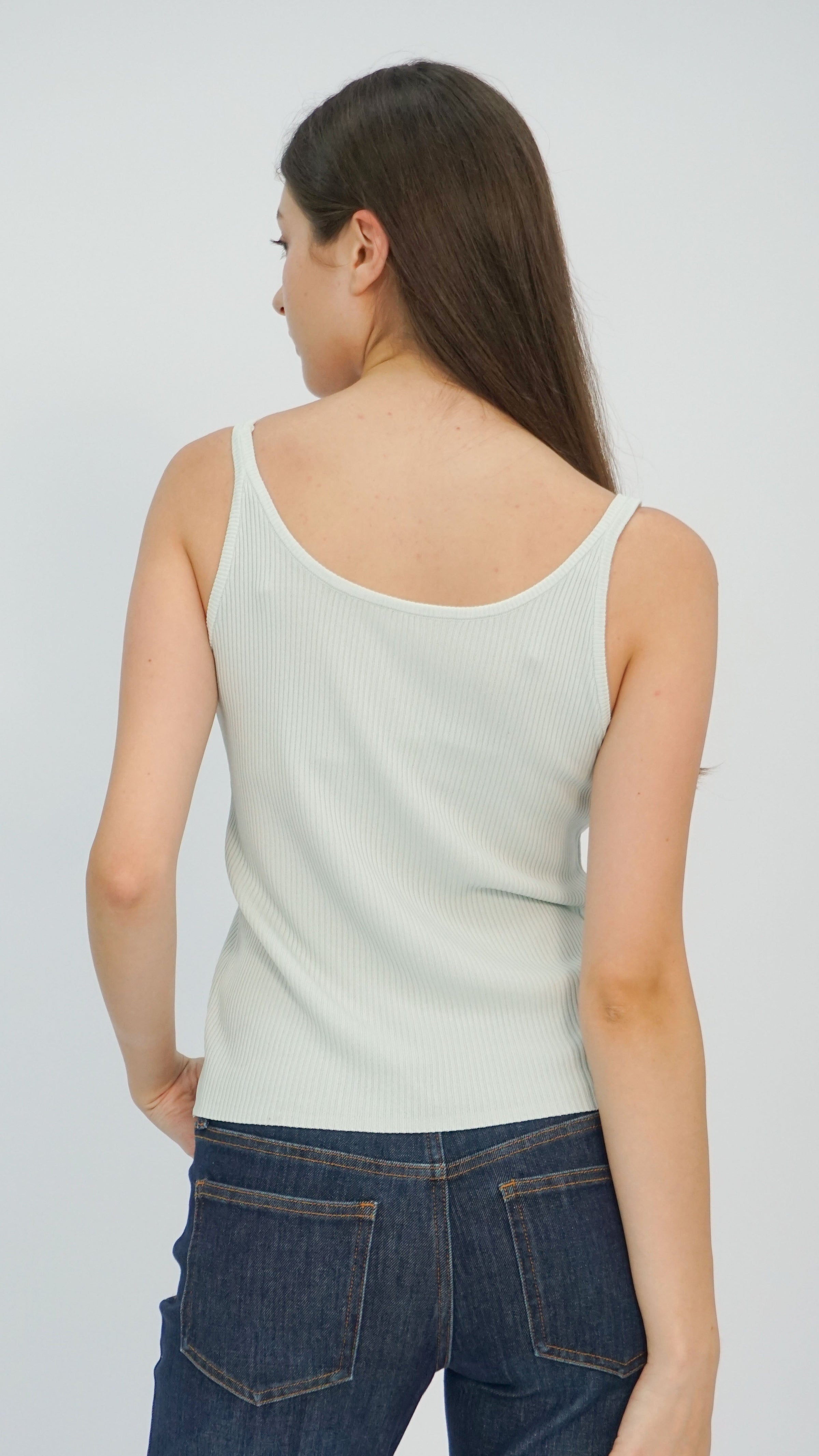 White Miti Tank Top
