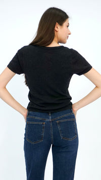Black Relaxed Fit T-Shirt