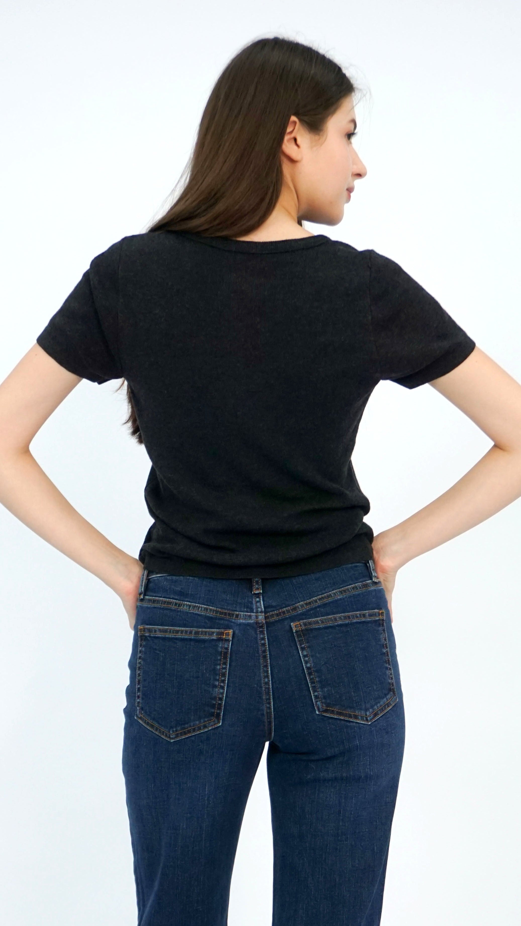 Black Relaxed Fit T-Shirt