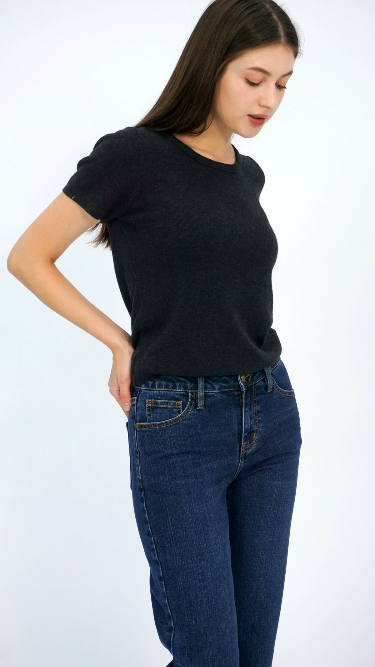 Black Relaxed Fit T-Shirt
