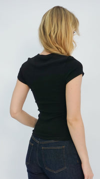 Black Slim T-Shirt