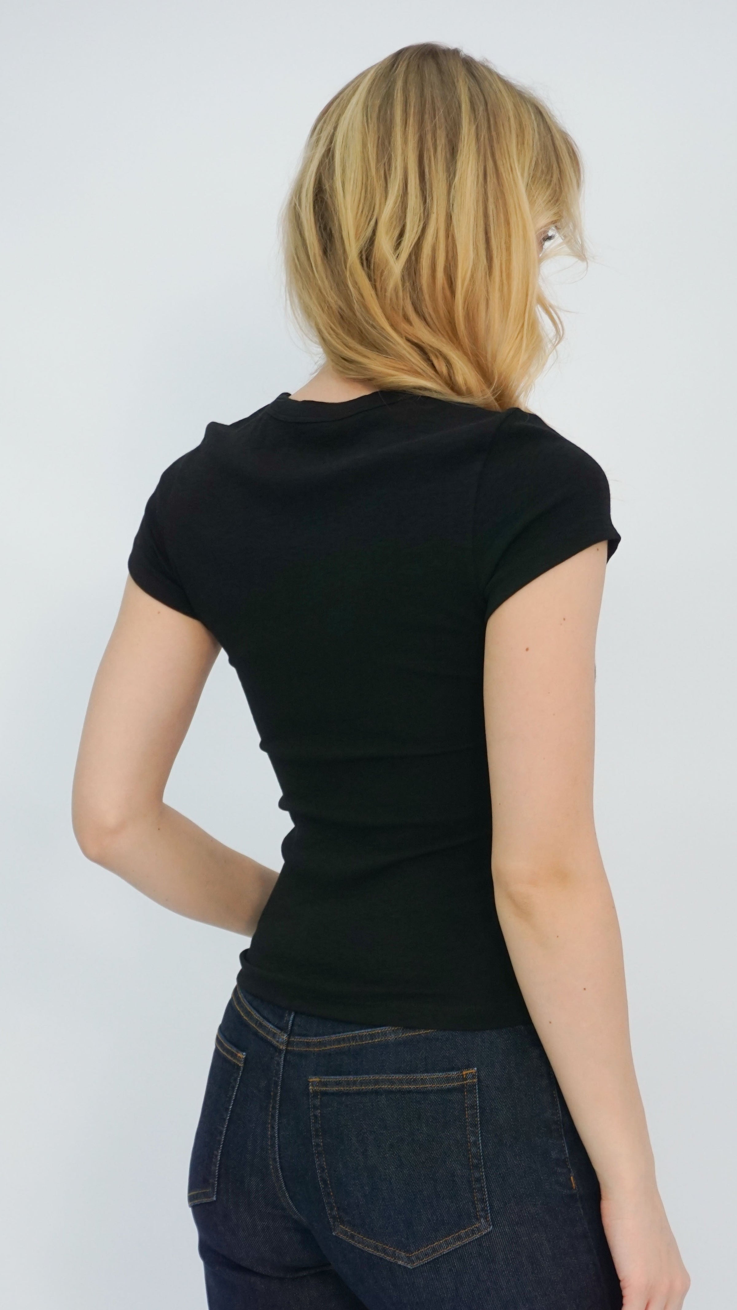 Black Slim T-Shirt