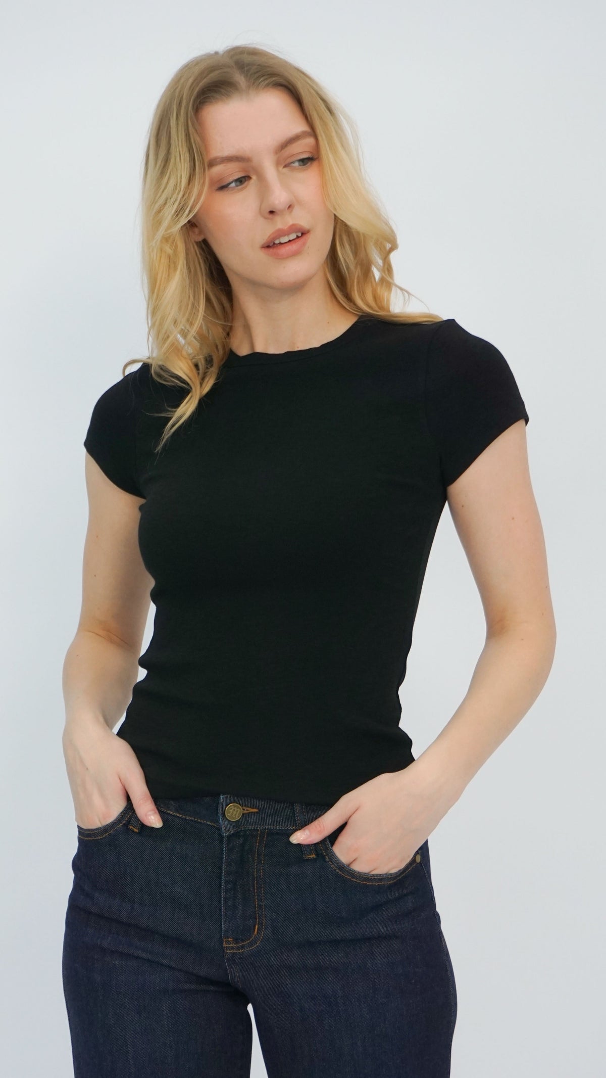 Black Slim T-Shirt