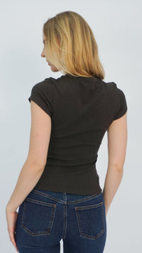 Charcoal Slim T-Shirt