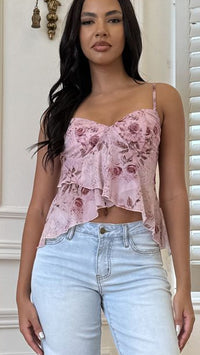 Vicky Floral Tank Top