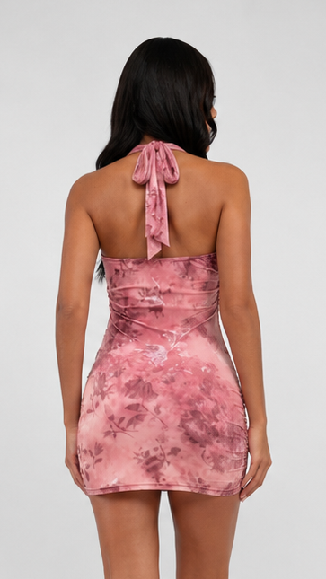 TREND - Mia Floral Halter Dress