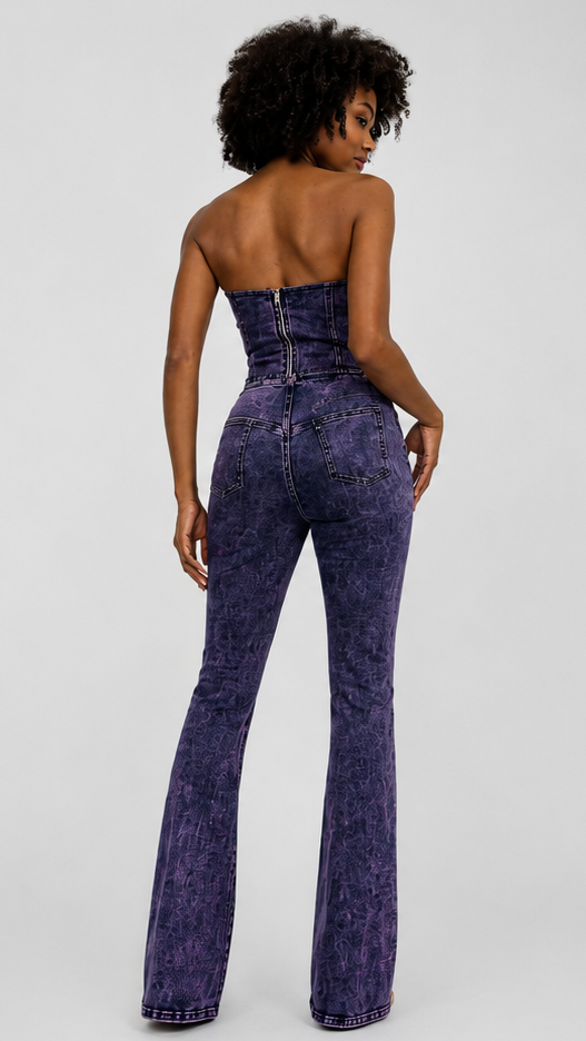 Electric Acid Wash Jeans