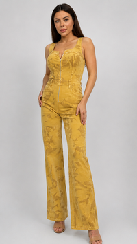 Daisy Denim Jumpsuit
