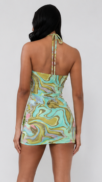 Wonderland Halter Dress