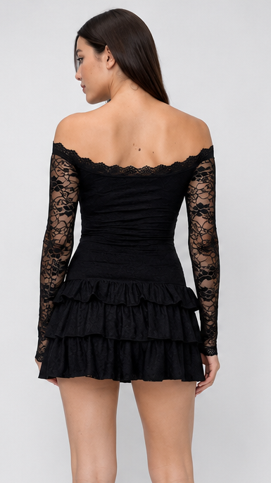Piper Lace Mini Dress