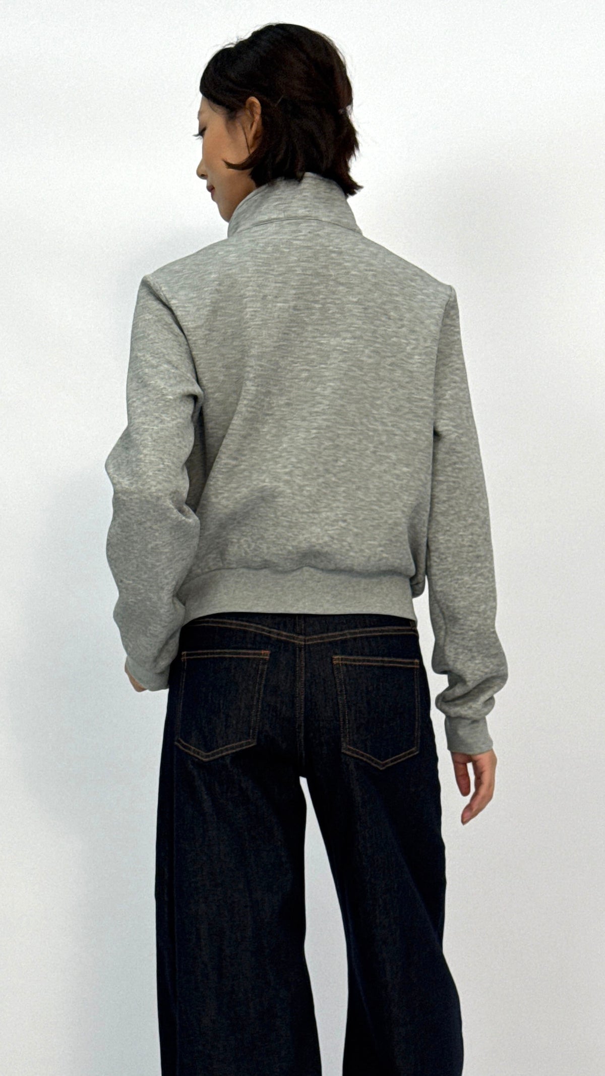 Quinn Heather Grey Jacket