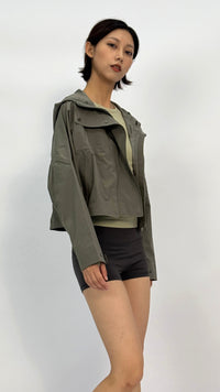 Vera Olive Green Water‑Repellent Jacket