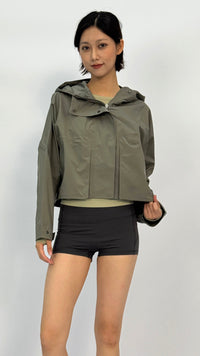 Vera Olive Green Water‑Repellent Jacket