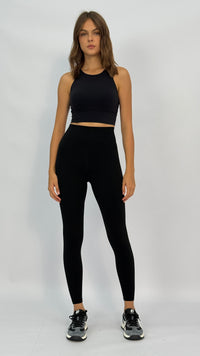 Krista Black High Waisted Leggings
