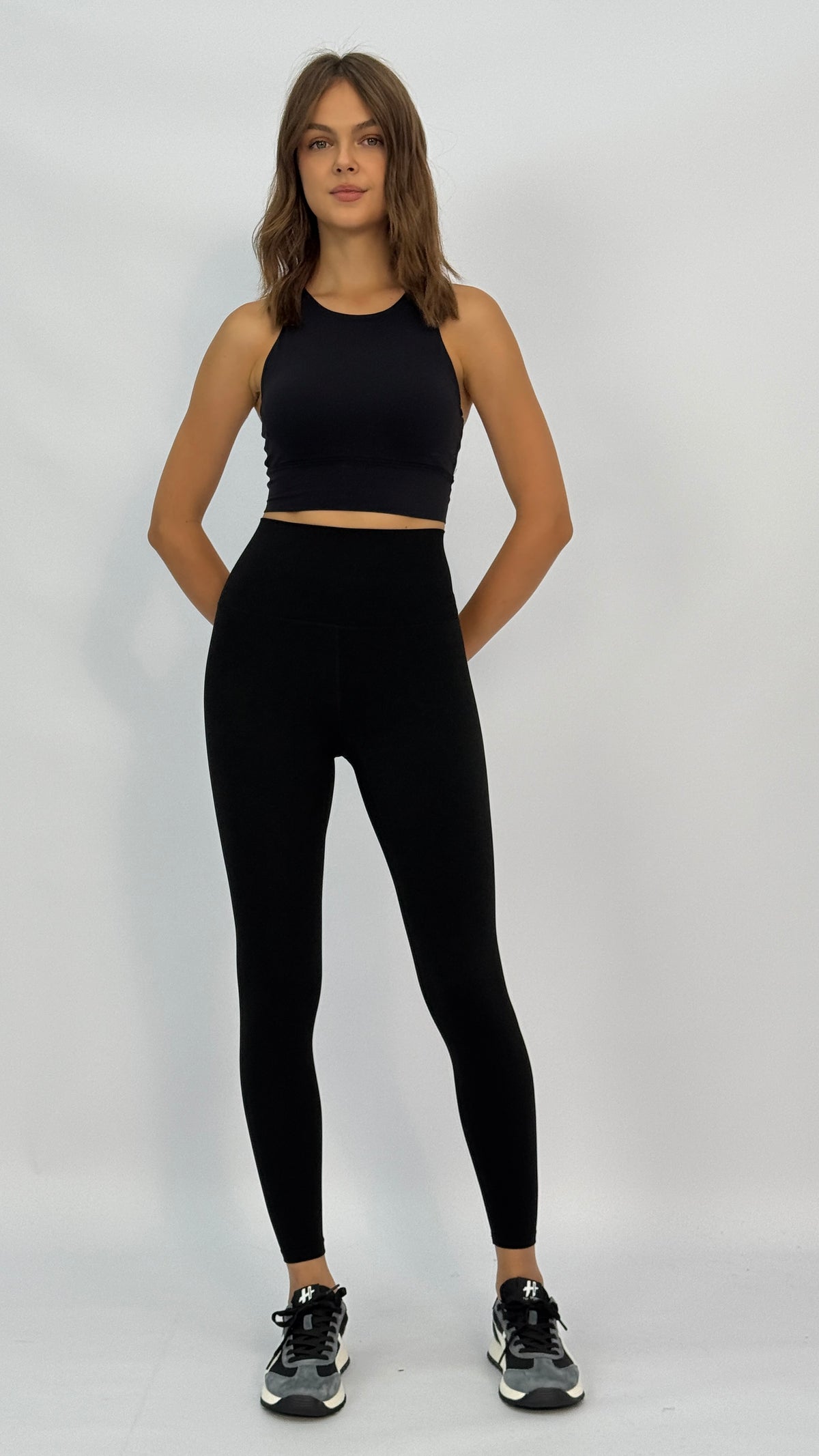 Krista Black High Waisted Leggings
