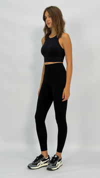 Krista Black High Waisted Leggings