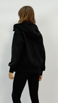 Mandy Full Length Front Zip Hoodie