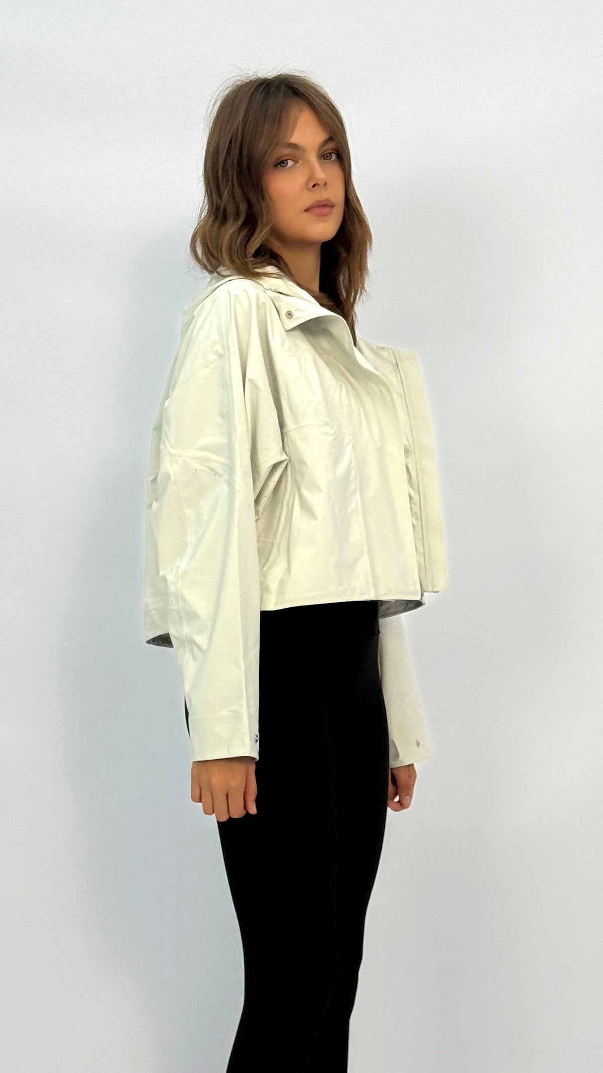 Vera Off-White Water‑Repellent Jacket