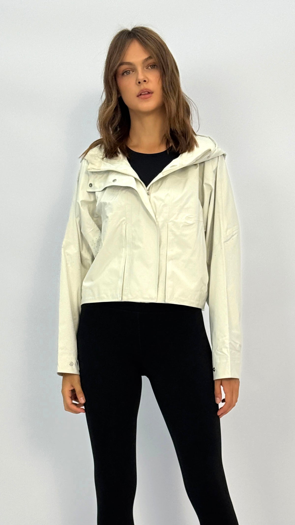 Vera Off-White Water‑Repellent Jacket