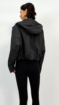 Vera Black Water‑Repellent Jacket
