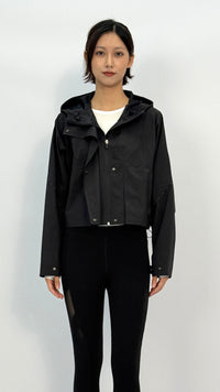 Vera Black Water‑Repellent Jacket