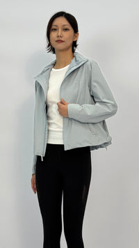 Eleana Cropped Windbreaker Jacket