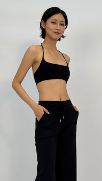 Trixie Black Halter Sports Bra