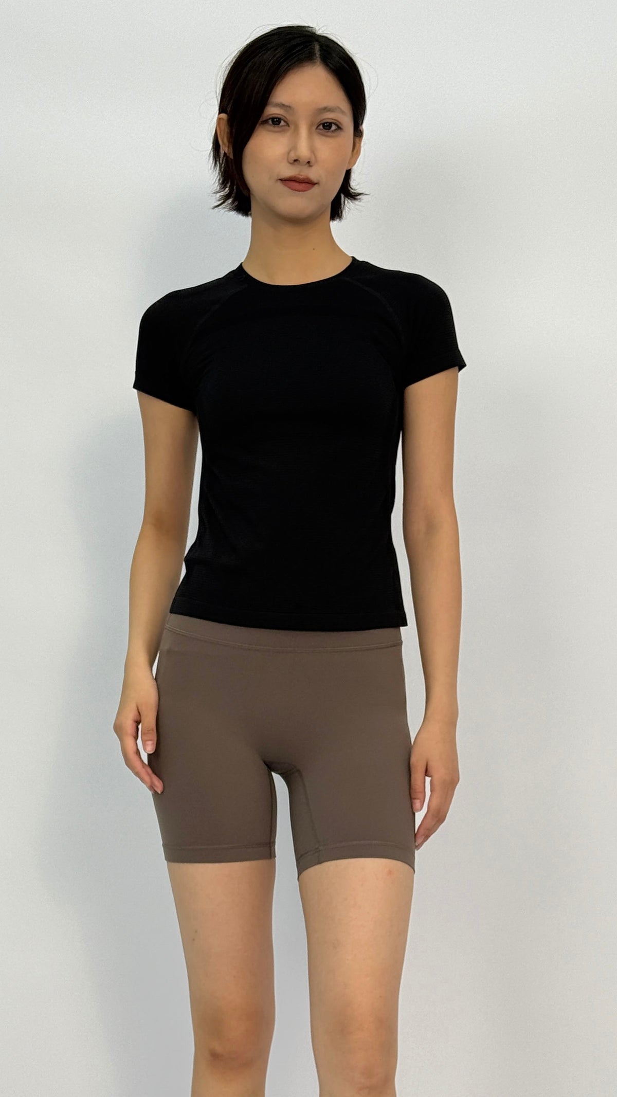Polly Black Short Sleeve Top